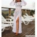 MeiLing Women's Crochet Swimwear Dresses Swimsuit Bikini Cover up Sexy Bathing Suit Beachwear White B07P2LHPFQ